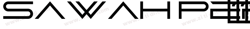 Sawah Personal Use字体转换